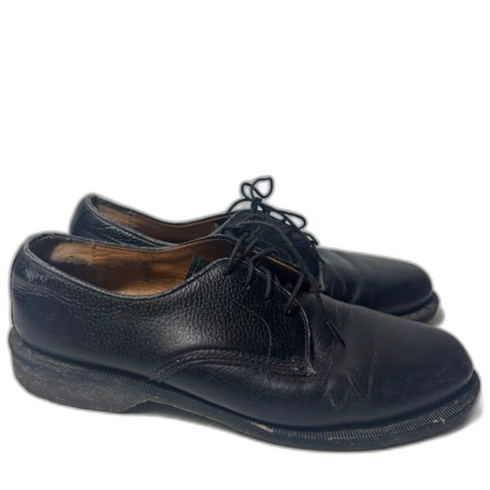Dr. Martens Octavius Shoes Loafer Oxford Size 12 Black Leather Preppy Classic